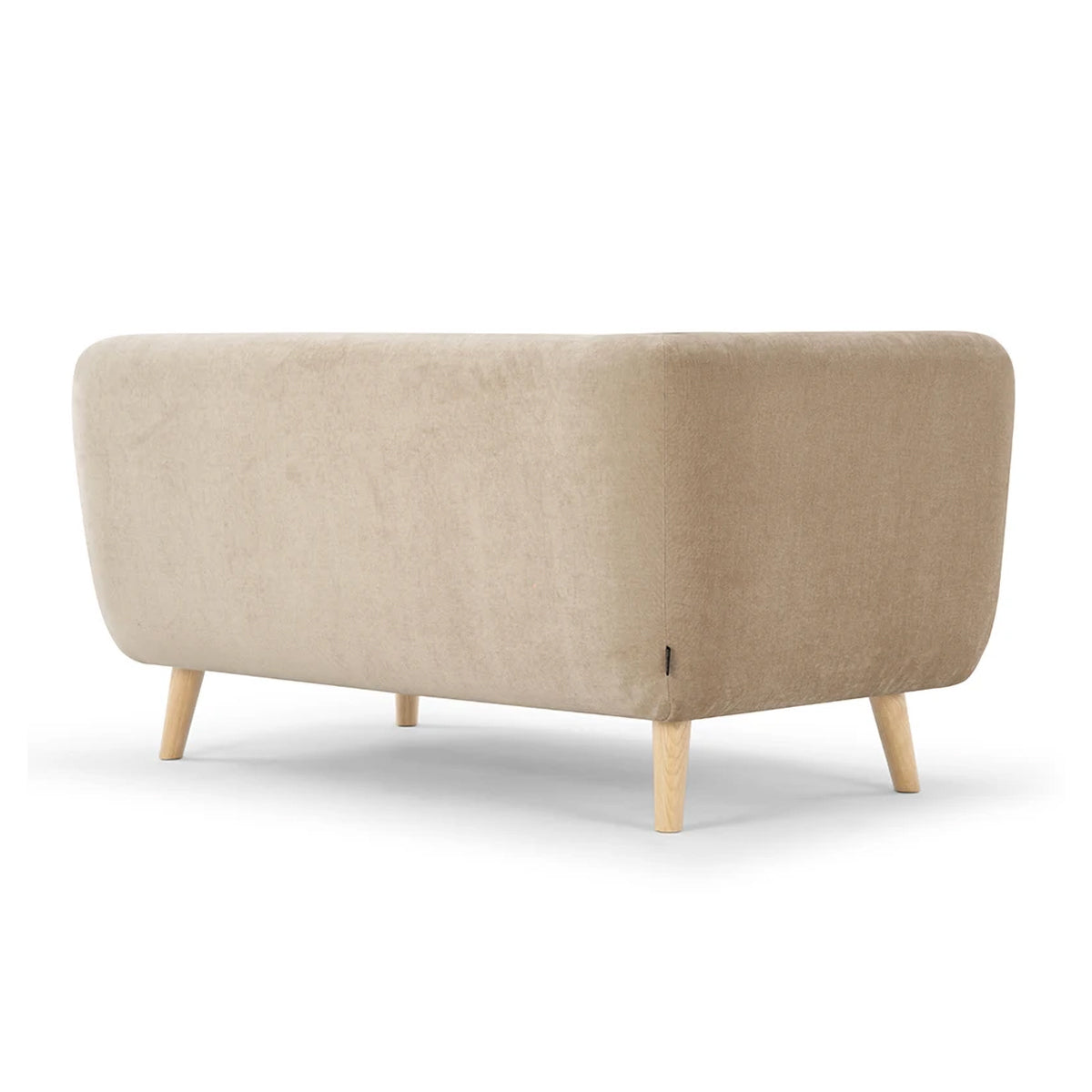 Alfred Fabric Left 2 Seater Modular Sofa - Modern L-Shaped Sectional Couch for Living Room, Lounge & Small Spaces - Comfortable & Stylish Home Furniture