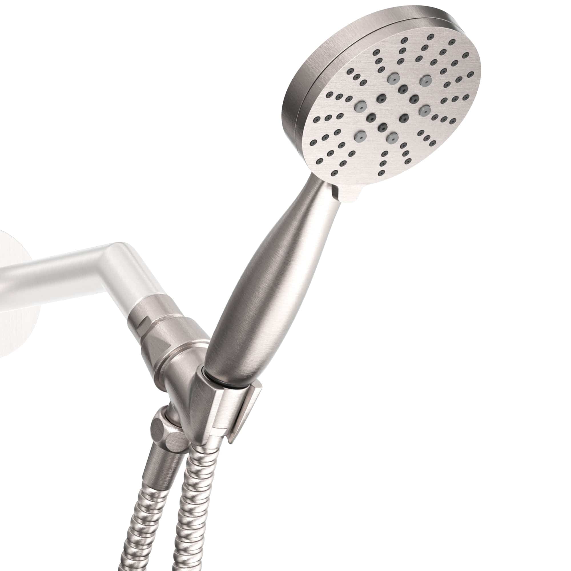Premium All-Metal 3-Spray Handheld Shower Head with 5ft Hose - 2.5 GPM Water Saving - Adjustable Rainfall, Massage & Mist Modes - Perfect for Bathroom, Spa & Relaxation