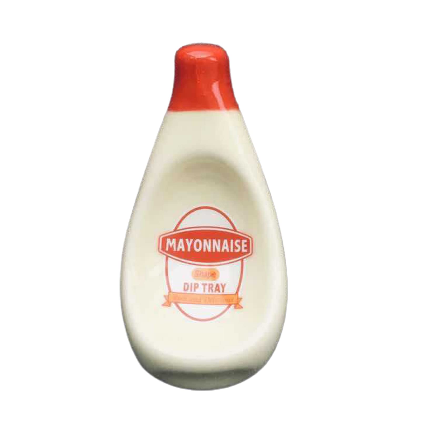 Premium Ceramic Extruded Tomato Sauce Bottle-Shaped Dish - Soy Sauce, Ketchup, Mayonnaise & Mustard Condiment Plate (4 Colors) - Perfect for Restaurants, Kitchens & Dining Tables