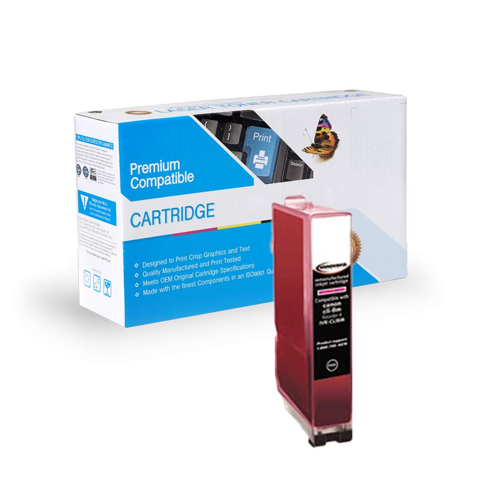 Canon CLI-8PM Compatible Ink Cartridges 4-Pack - Photo Magenta Replacement Ink for PIXMA Printers | High-Quality Inkjet Supplies for Home Photo Printing, Office Documents & Craft Projects