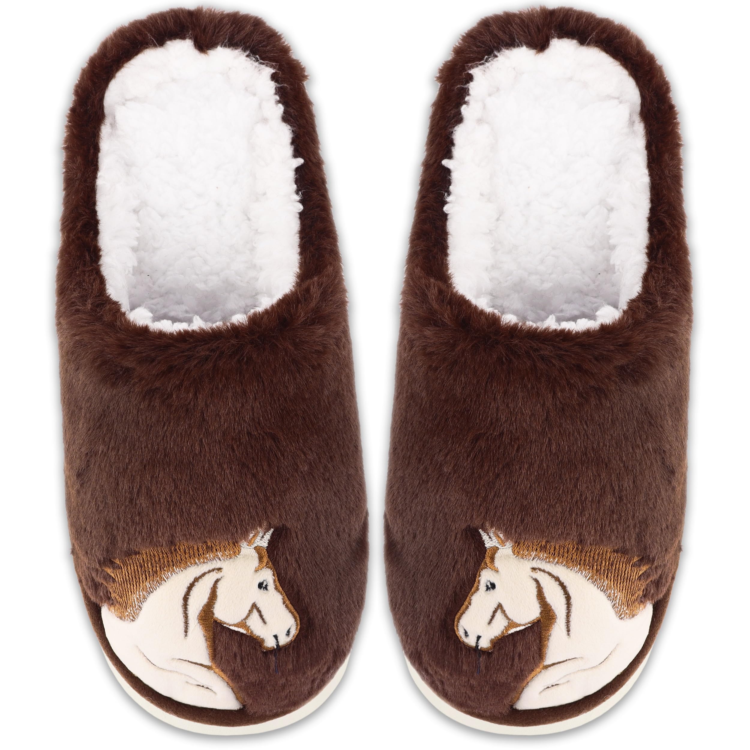 Jeasona Women's Animal Slippers - Cozy Sloth, Horse, Owl, Penguin & Elephant Design | Perfect Gift for Women & Girls | Home Comfort, Lounge Wear & Cute Gifts for Her