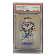 Cody Glass Autographed 2020 Upper Deck #200 Vegas Golden Knights Rookie Hockey Card - PSA/DNA Certified - Perfect for NHL Collectors, Sports Memorabilia Fans & Hockey Card Investors