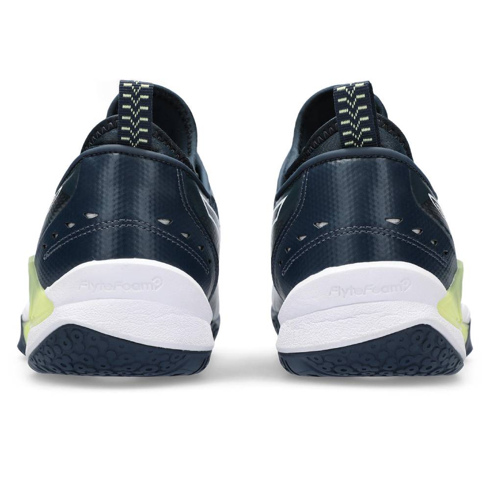 ASICS Blast FF 3 Men's Indoor Court Shoes - Navy/White - Volleyball & Badminton Shoes for Men - Lightweight & Supportive for Indoor Sports
