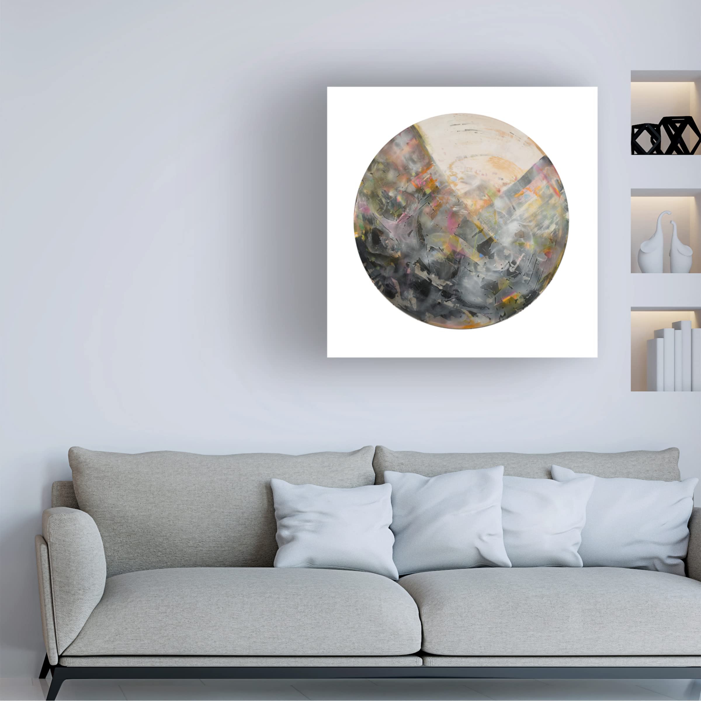 Bellissimo Art 'Galileo's Assistant I' Canvas Wall Art Print - Renaissance Astronomy Painting for Home & Office Decor