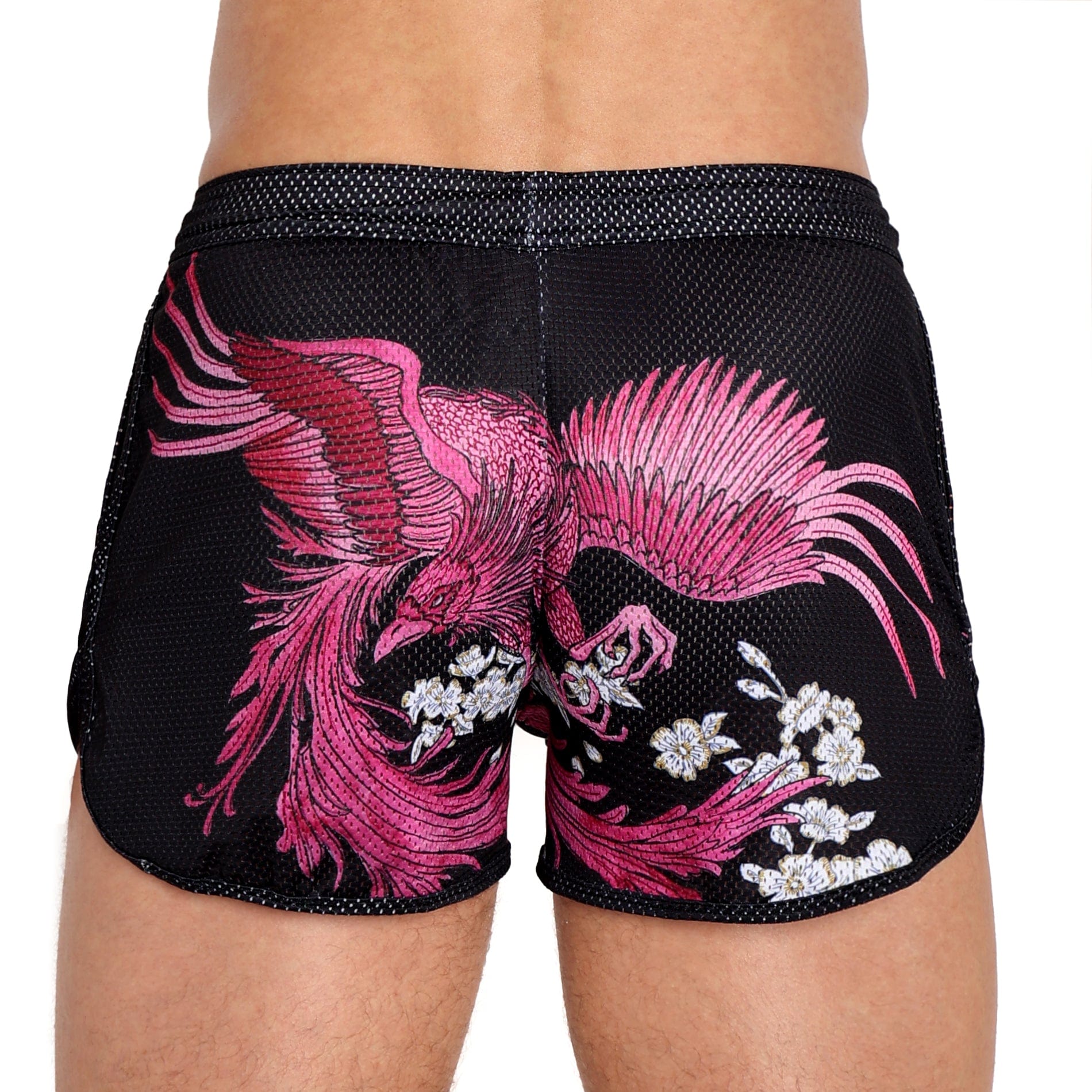 Phoenix Men's Breathable Mesh Running Shorts - Lightweight Quick-Dry Athletic Shorts for Gym, Workout & Outdoor Sports