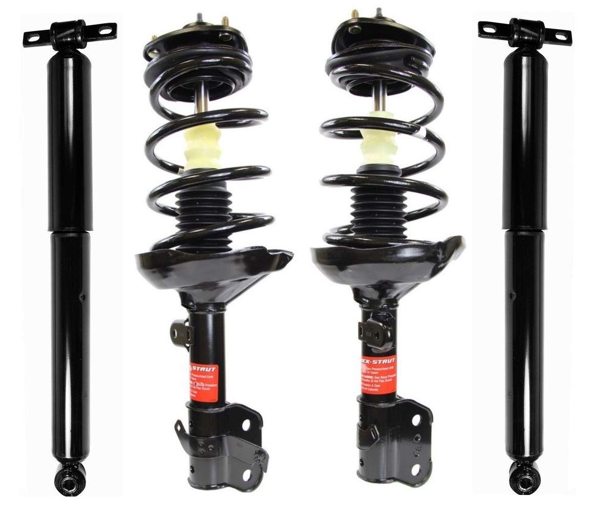 Monroe Front Strut Coil Springs & Rear Shock Absorbers Kit - Compatible with Honda Odyssey 2005-2007 Models | Smooth Ride & Enhanced Stability for Family Road Trips & Daily Commutes