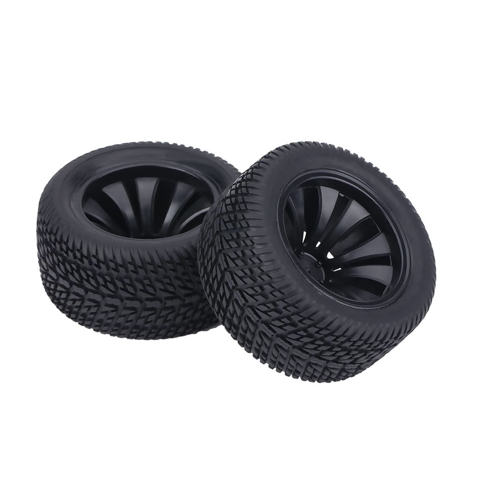 Estink 1:12 Scale Car Tires - 2pcs/Set Durable Solid Universal Wheels for Racing Cars & Trucks - Perfect for RC Hobbyists and Model Enthusiasts