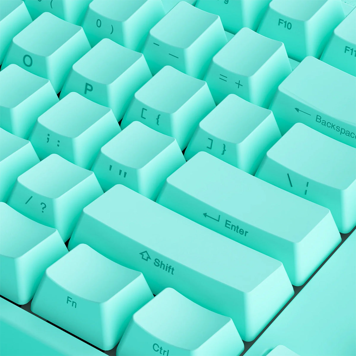 Akko 5087S Mint 80% TKL RGB Wireless Mechanical Keyboard with Creamy Yellow Switches - Perfect for Gaming, Typing & Office Work