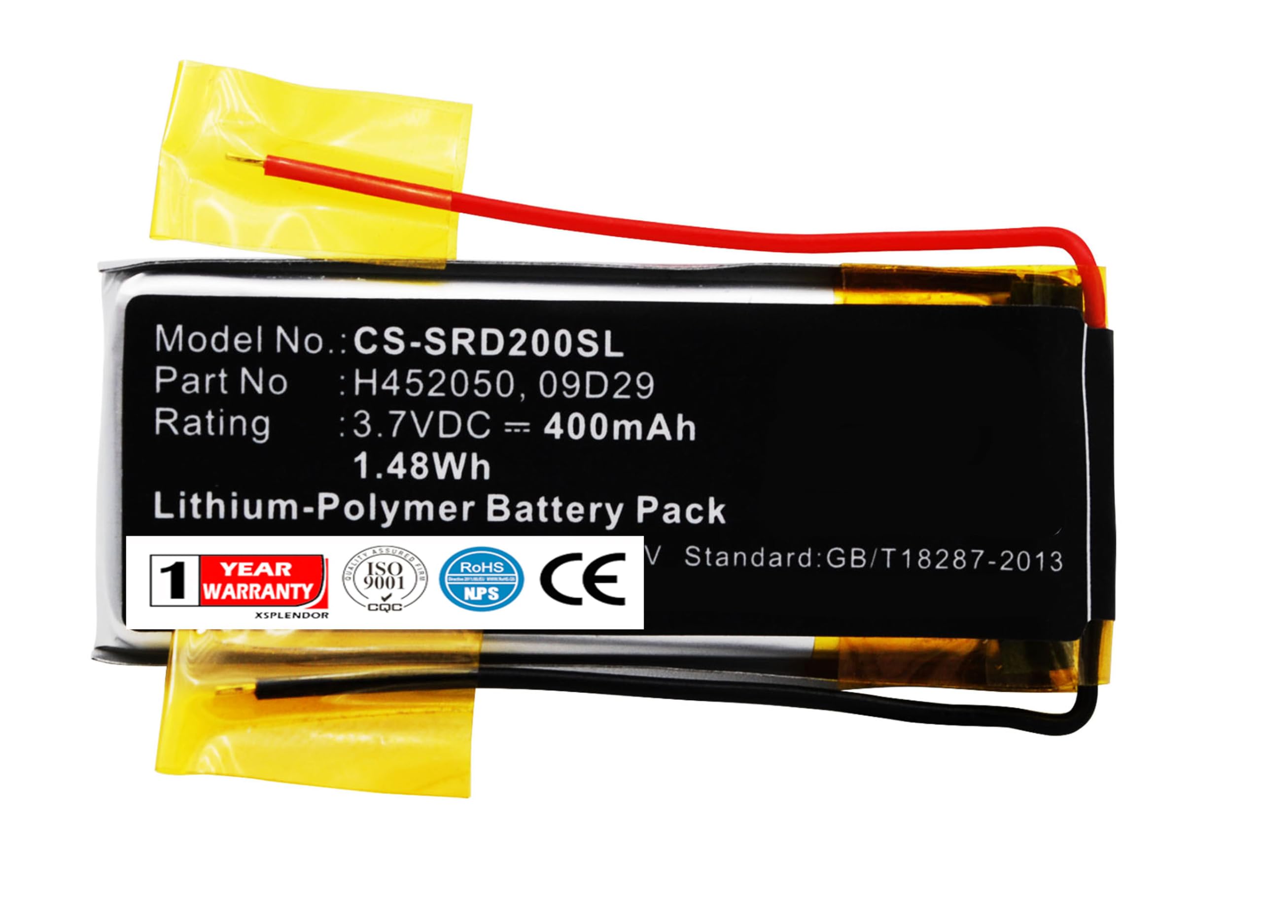 Original Title: XPS Replacement Battery for Cardo Q2 Q2 pro Rider Solo Scala Rider Rider TeamSet Pro Scala Rider Multiset Q2 Scala Rider Q2 and Others PN 09D29 H452050   Optimized Title: **XPS Replacement Battery for Cardo Q2 & Q2 Pro - Compatible with Scala Rider Solo, TeamSet Pro, Multiset Q2 (PN 09D29 H452050) - Long-Lasting Power for Motorcycle Communication Systems**