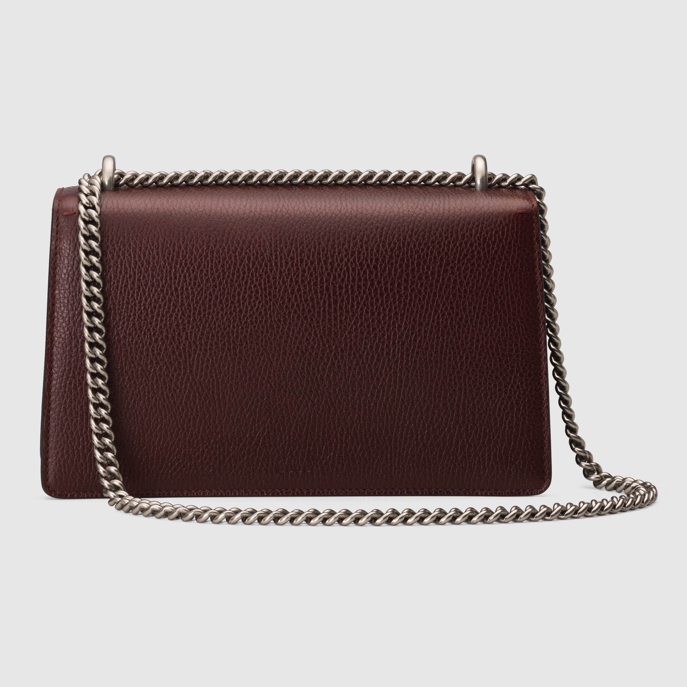 Gucci Dionysus Small Shoulder Bag - Burgundy Leather Crossbody Purse for Women | Fashion Luxury Handbag for Party, Date Night & Everyday Use