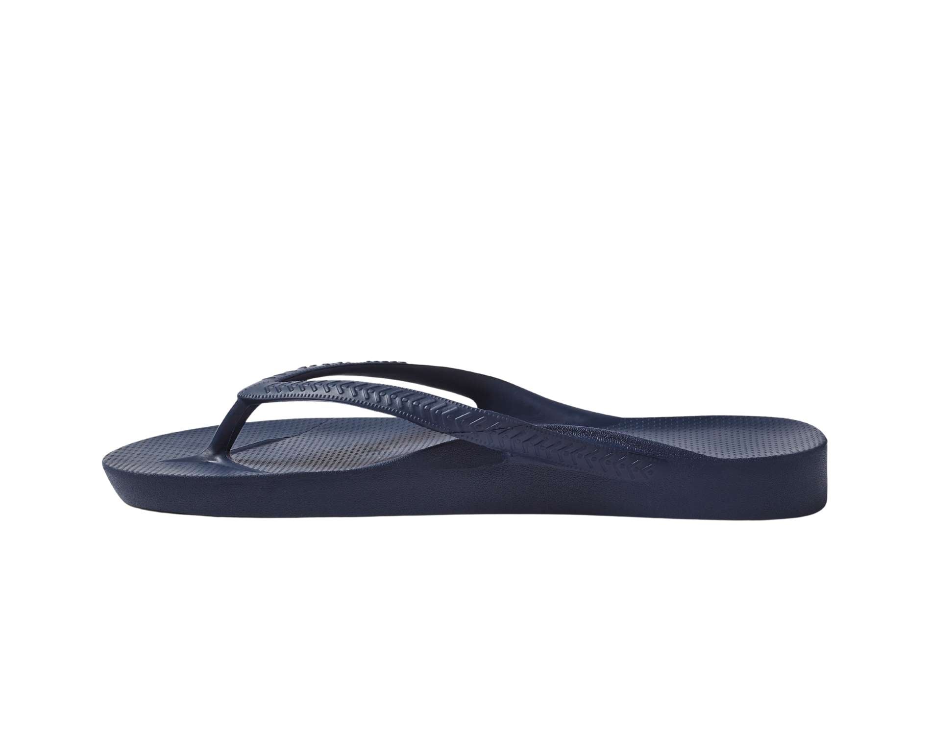 Archie's Arch Support Thongs for Women - Comfortable Navy Blue Flip Flops with Orthotic Support - Perfect for Beach, Pool & Casual Wear