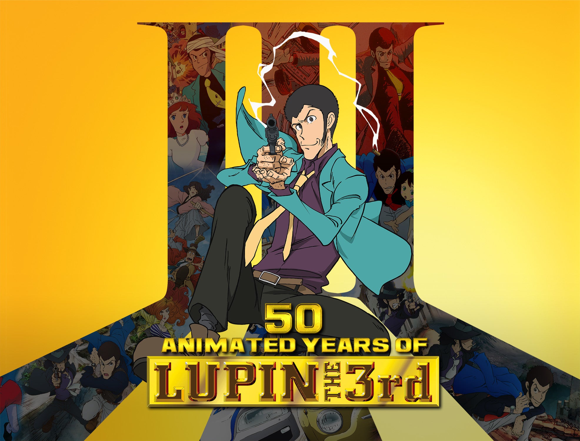 50 Years of Lupin the 3rd Hardcover Collector's Edition - Magnetic Press Inc. (Release Date: 11/08/2023) | Perfect Gift for Anime Fans & Comic Collectors