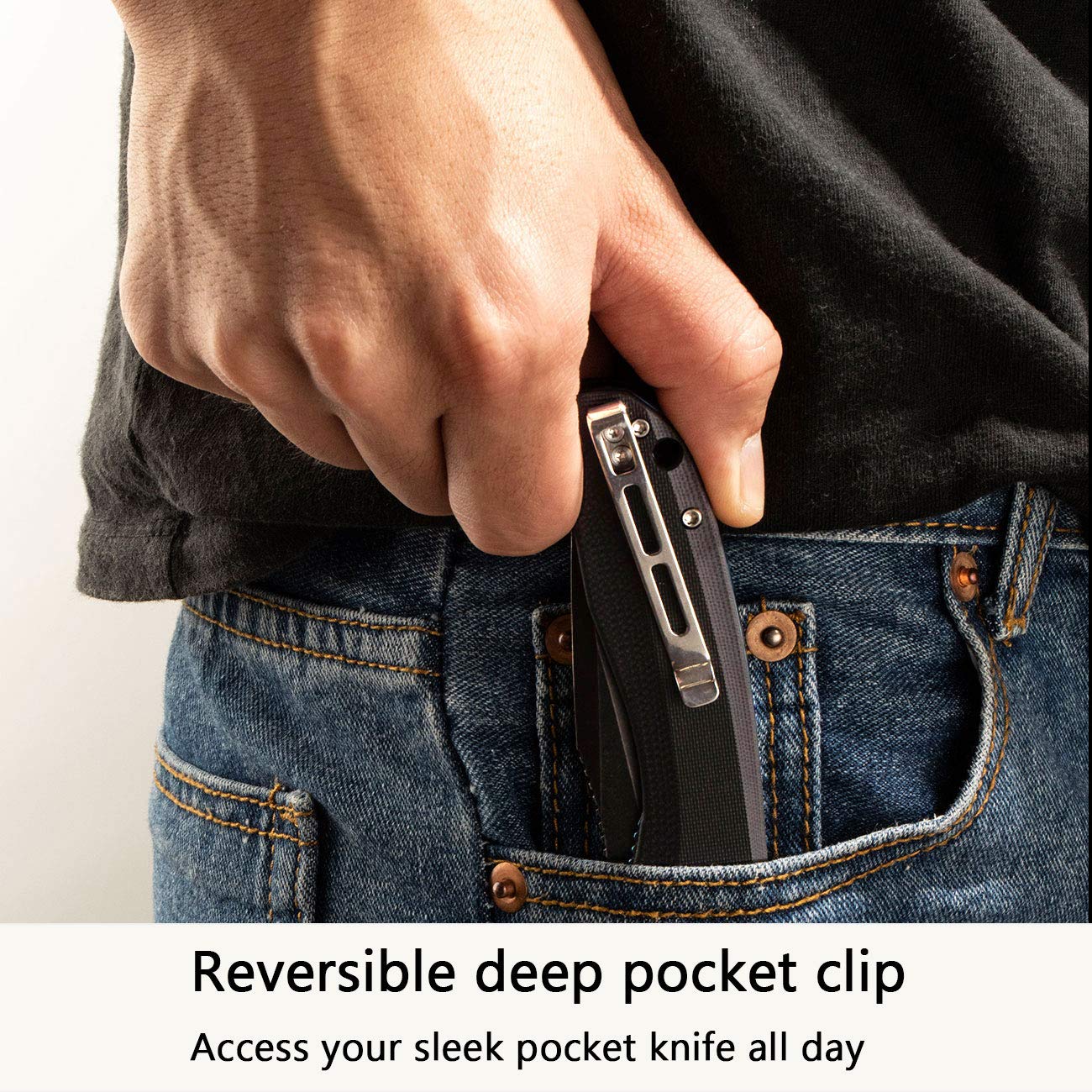 CIVIVI Conspirator Folding Knife & Baklash Bundle - Premium EDC Pocket Knife Set for Outdoor, Camping, Hiking & Everyday Carry