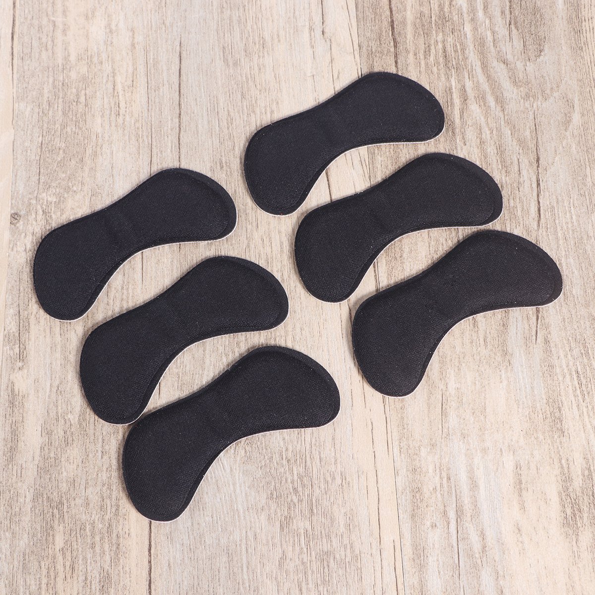 Artibetter 6 Pairs Self-Adhesive Heel Pads - Butterfly Shaped Sponge Cushion Insoles for Shoes | Comfortable Back Grips & Liners for Heel Pain Relief, Perfect for High Heels, Boots and Daily Wear