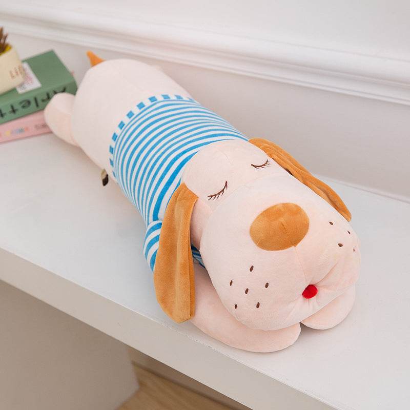 Extra Large Papa Dog Plush Toy - Giant Stuffed Animal for Kids & Adults, Soft Hugging Pillow for Bedroom Decor, Gifts for Dog Lovers (Brown)