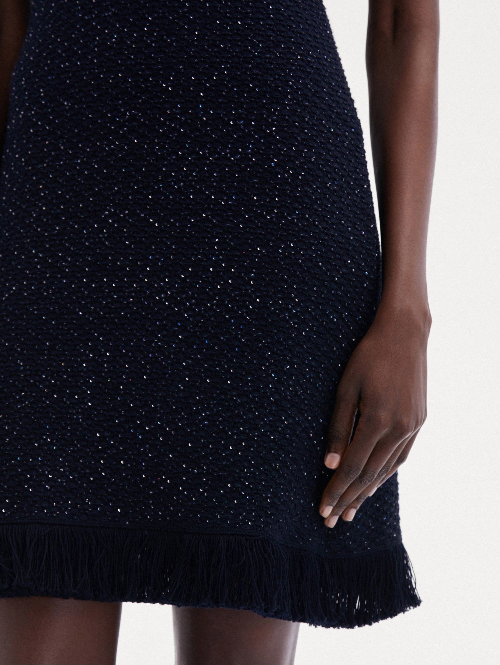 Elegant Sequin Tweed Dress for Women - Party, Cocktail & Evening Wear - Perfect for Weddings, Prom & Special Occasions