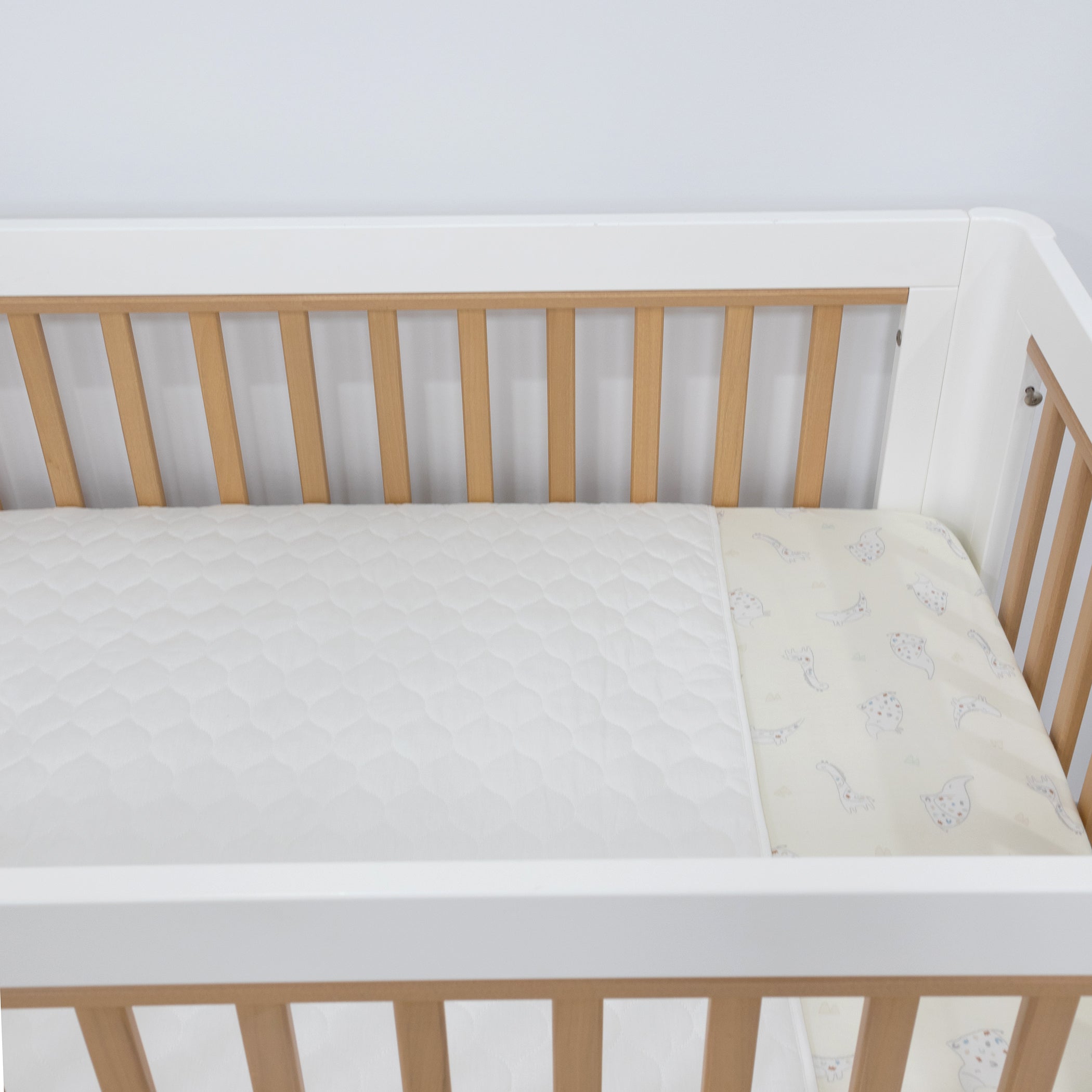 Breathe Easy® Waterproof Sheet Protector for Cot & Toddler Bed - Soft, Breathable, and Washable - Perfect for Nighttime Accidents and Potty Training