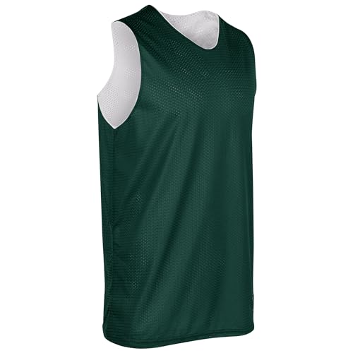 Forest Green, White