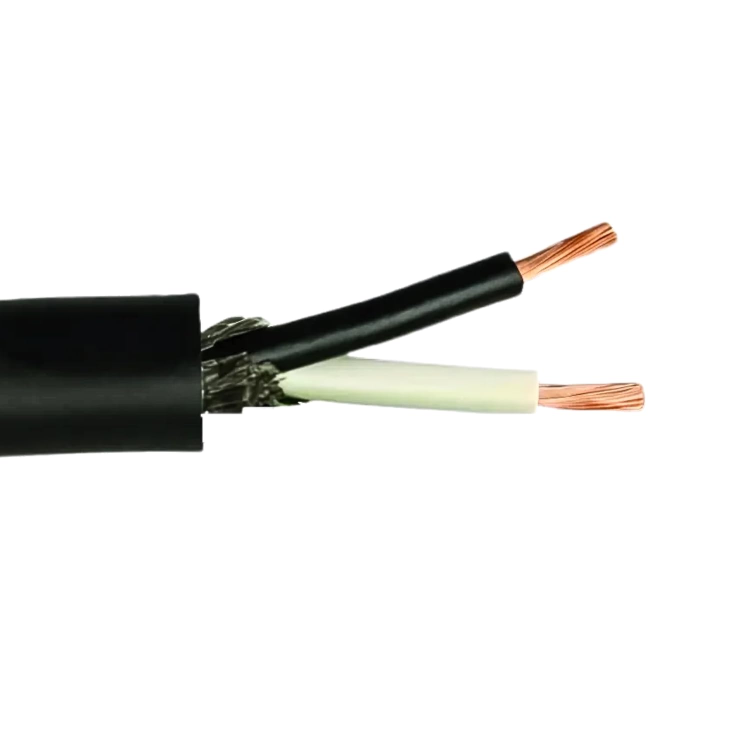 50' 4/2 SOOW Portable Power Cord Cable - 600V Heavy Duty Electrical Wire for Generators, Tools & Outdoor Equipment - Nassau Electrical Supply