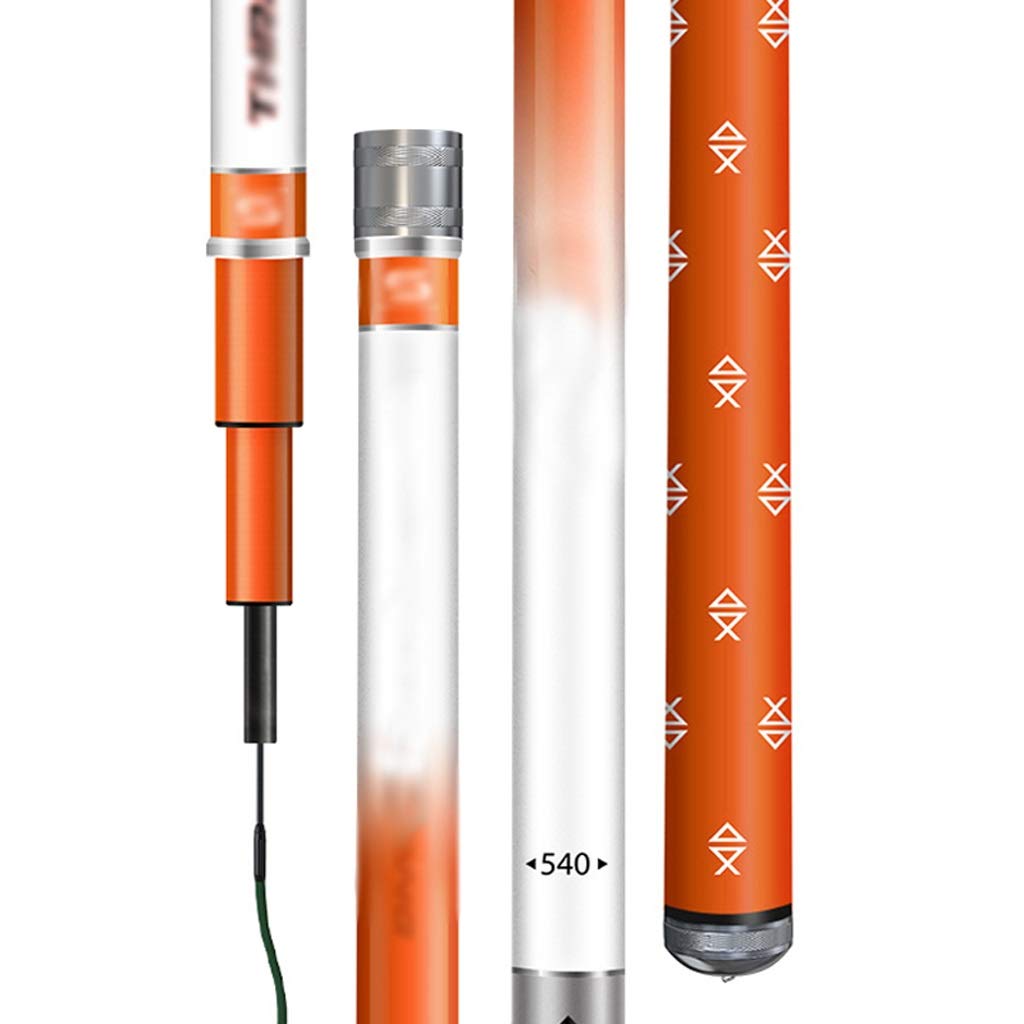 Premium NYKK Carbon Fiber Fishing Rod - 7.5M Super Hard Travel Fishing Pole with 6000g Weight Capacity | Retractable Design for Easy Storage | Ideal for Saltwater, Freshwater & Travel Fishing Adventures