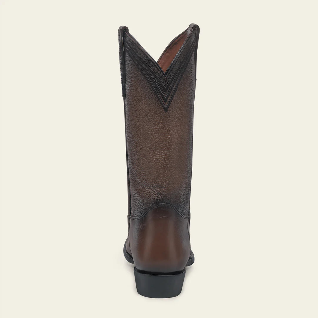 Cuadra Honey Dress Cowboy Python Skin Boots for Men - Western Style Leather Boots for Rodeo, Country Music & Cowboy Fashion