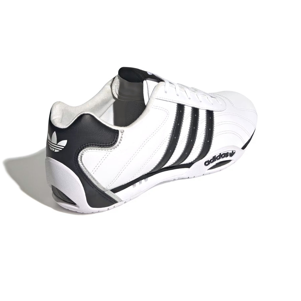 Adiracer Lo Sneakers for Men - Cloud White & Core Black Running Shoes | Lightweight Comfort for Jogging, Gym & Casual Wear