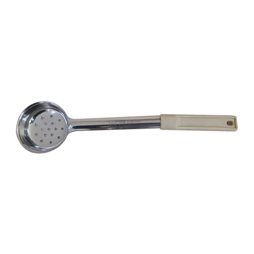 859176 Perforated Food Portion Server - 3 oz Beige Stainless Steel Scoop for Precise Serving | Ideal for Ice Cream, Cookie Dough & Pet Food Portioning