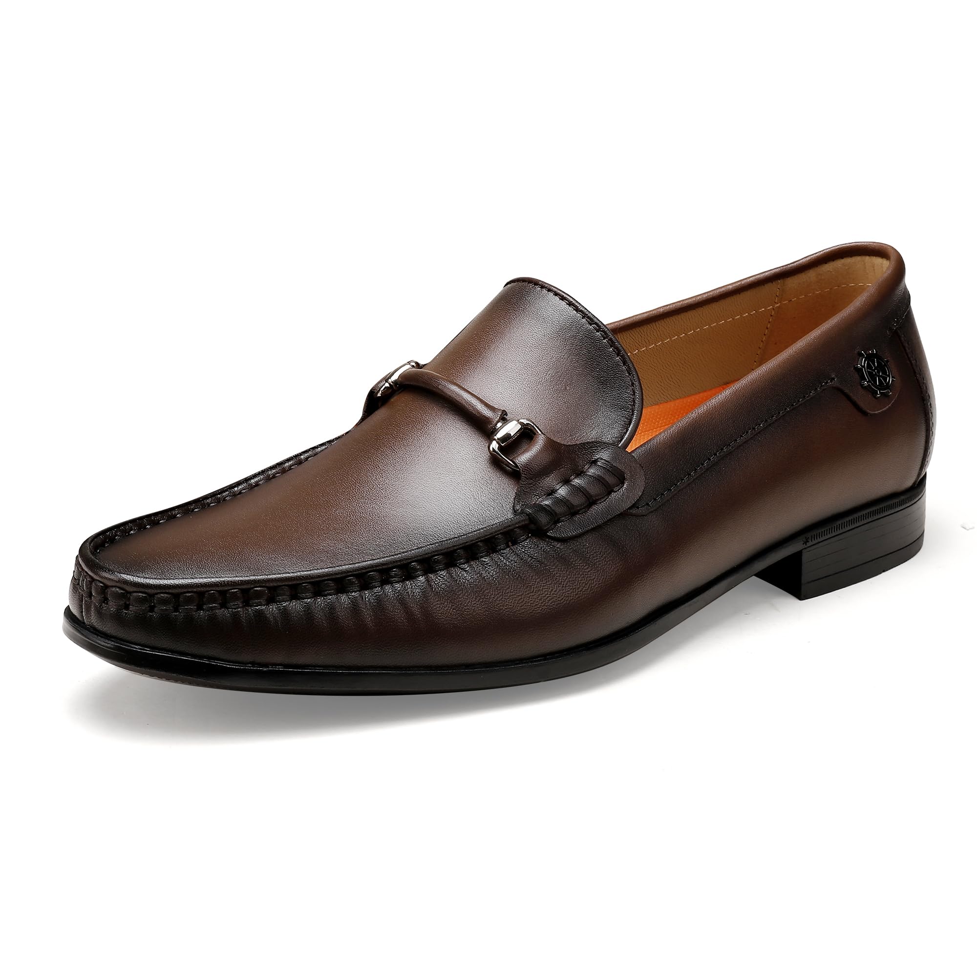 Men's Classic Leather Penny Loafers - Comfortable Slip-On Driving Shoes for Casual Wear | Perfect for Office, Wedding & Daily Outfits