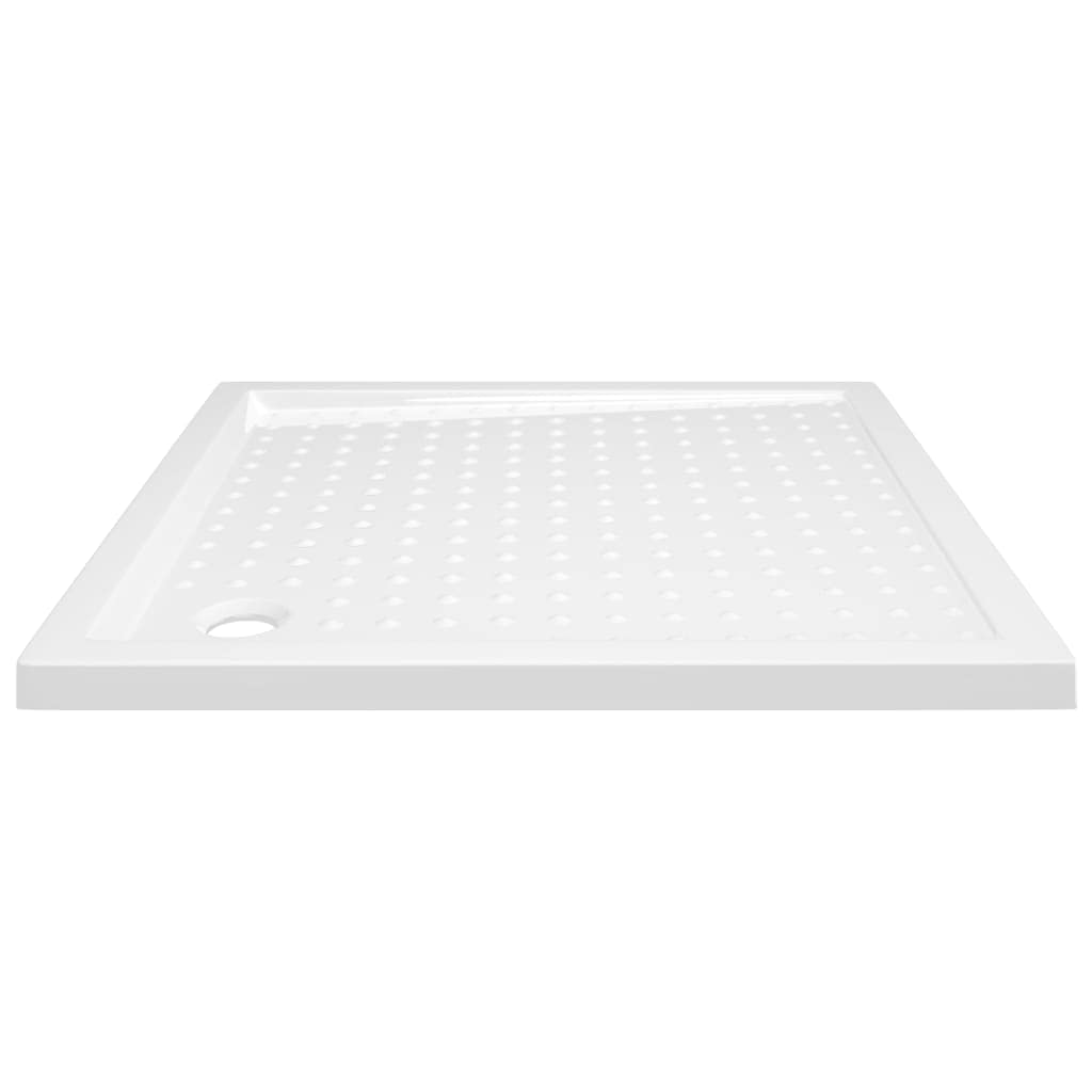 Modern ABS White Shower Base Tray with Non-Slip Dots - 31.5