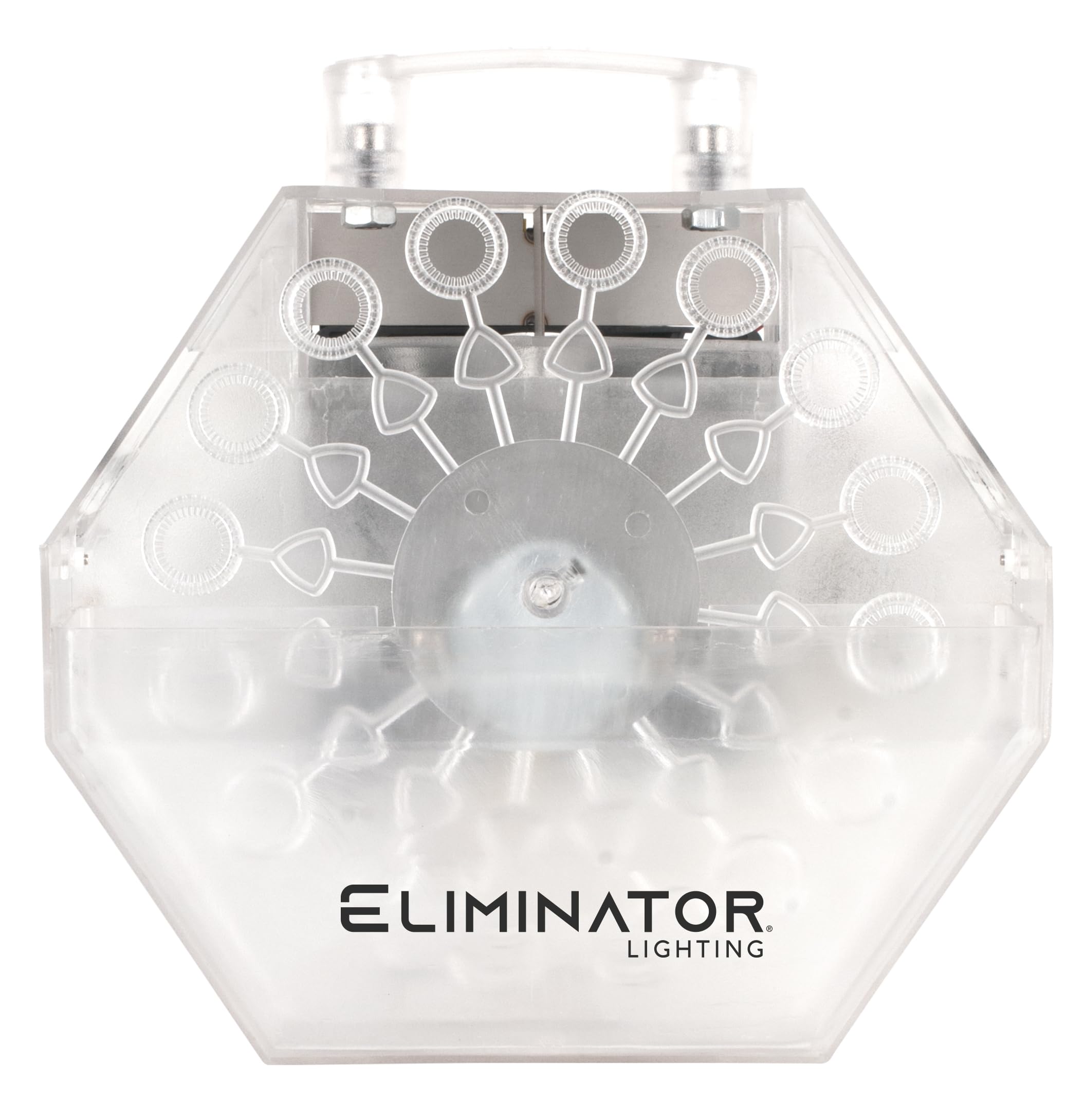 Eliminator Lighting Bubble Machine (Bubblestorm LED) - High-Output Party Bubble Blower for DJ Events, Weddings & Outdoor Gatherings