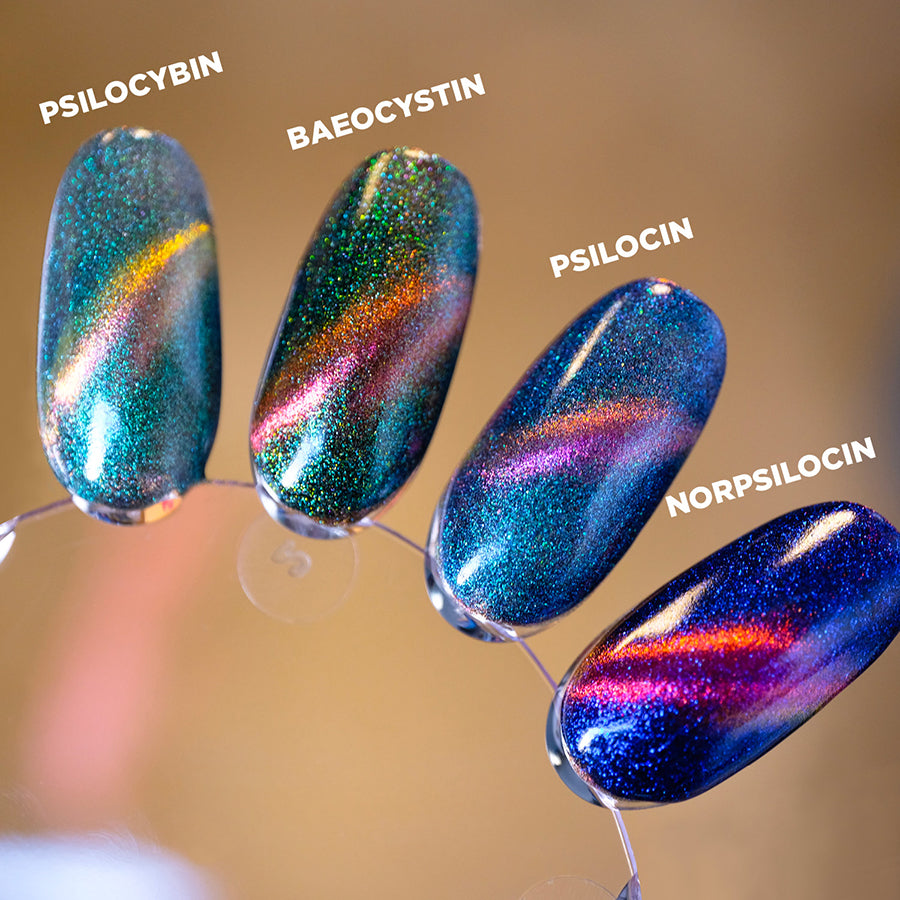 Baeocystin Nail Polish - Long Lasting Vegan Nail Lacquer with High Shine Finish - Perfect for Salon, Manicure, Pedicure & Daily Nail Care