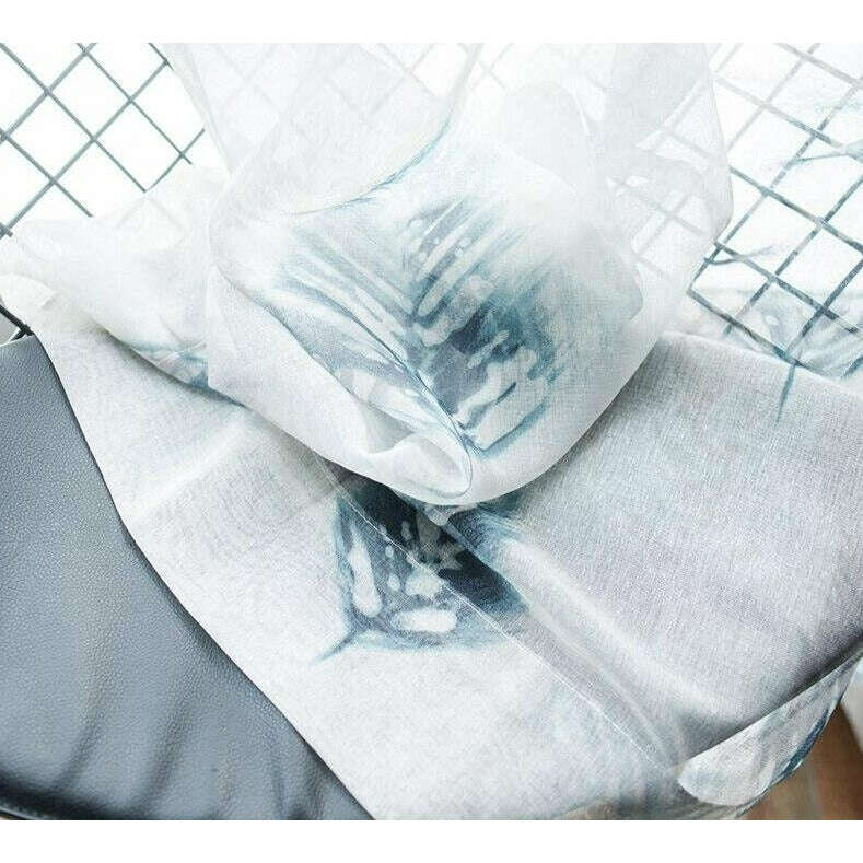 Jason Abstract Leaves Print Blackout Curtains for Bedroom - Thermal Insulated Room Darkening Drapes for Better Sleep & Privacy