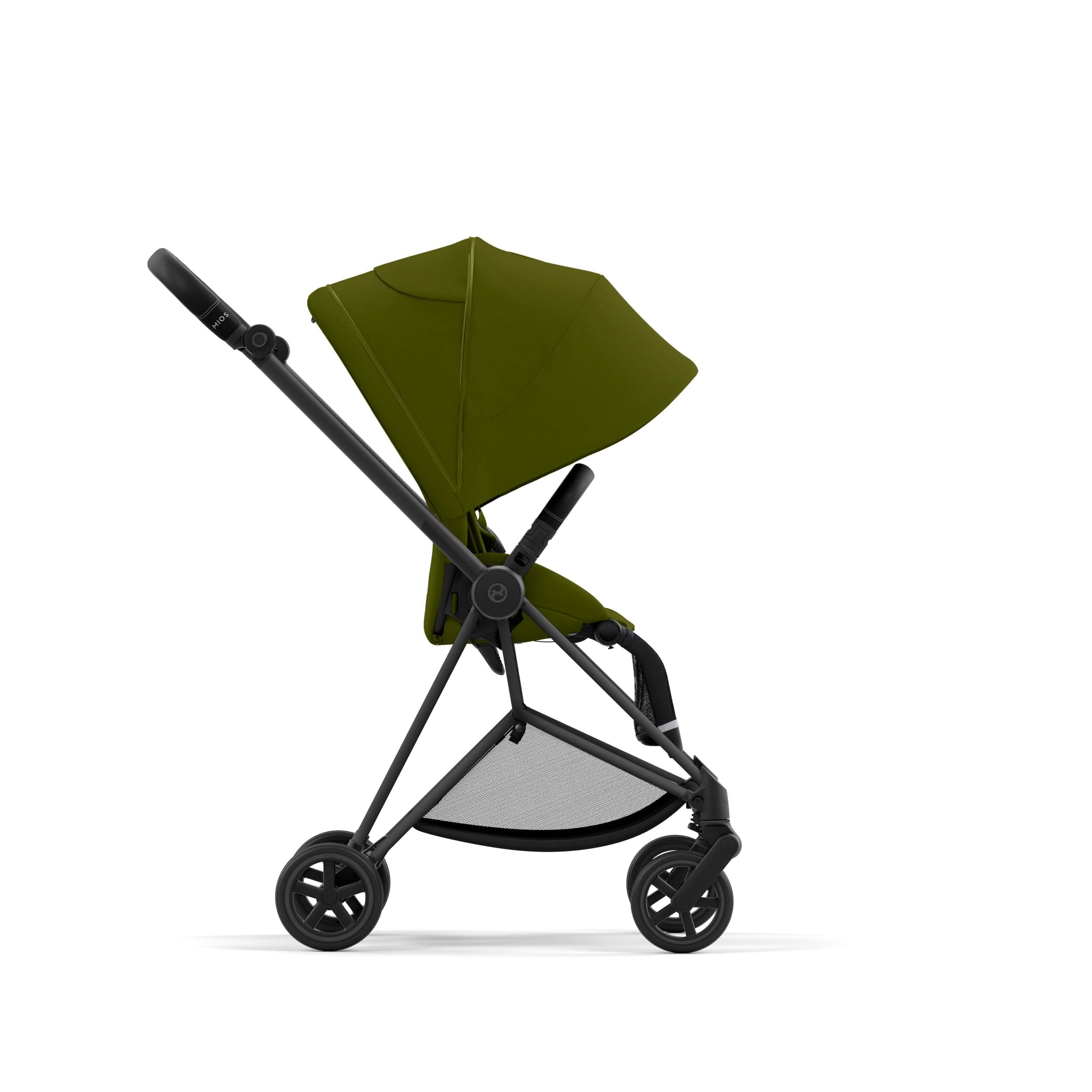 Cybex Mios 3 Complete Stroller in Matte Black - Lightweight Luxury Baby Stroller with Reversible Seat & All-Terrain Wheels | Perfect for City Walks, Travel & Everyday Use