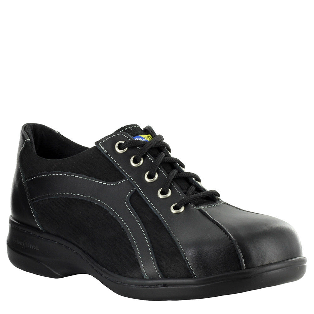 Mellow Walk Daisy SD+ Women's Lightweight Steel Toe Work Shoes - Comfortable & Durable Safety Footwear for Construction, Warehouse & Industrial Work (Model 420092)