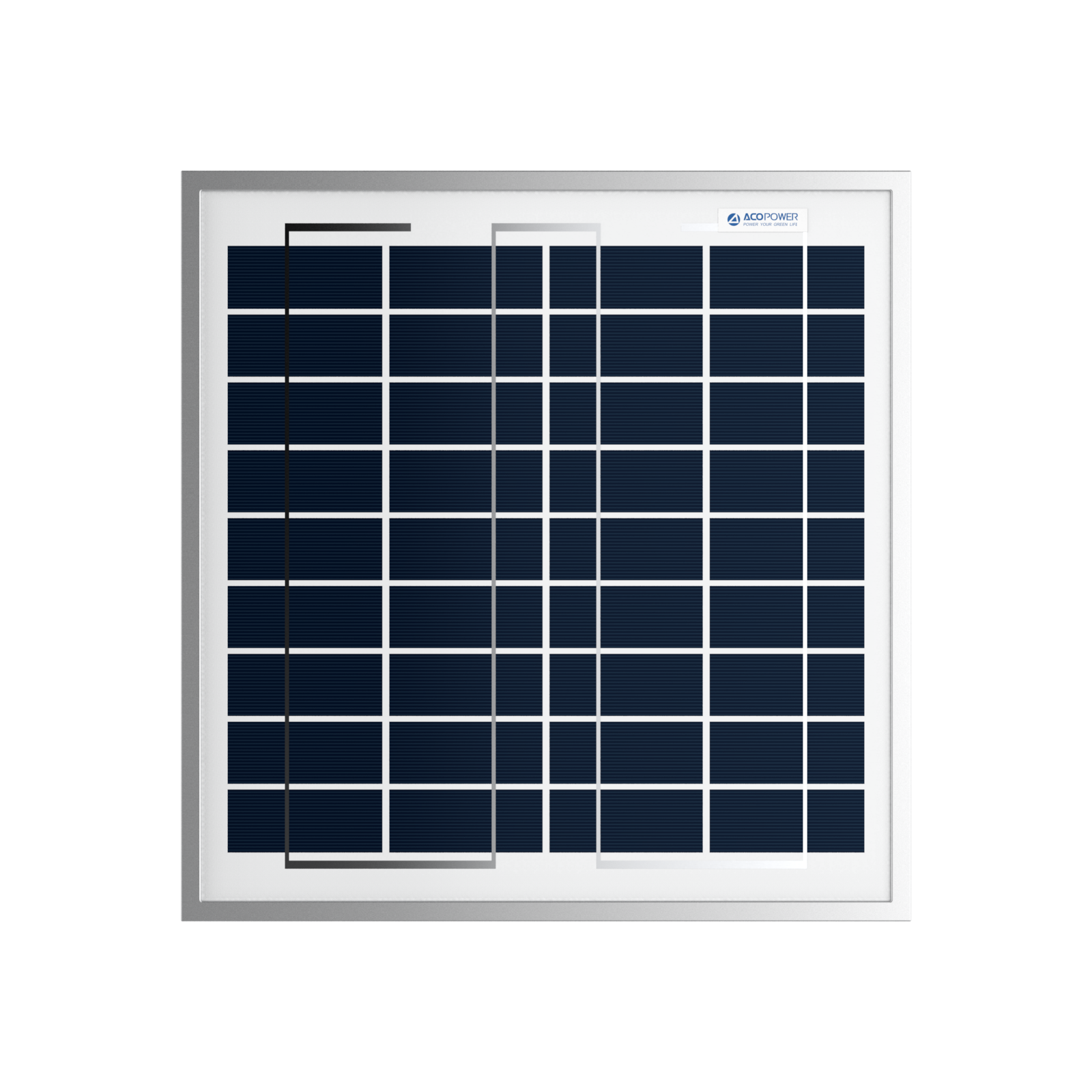 ACOPower 15W Polycrystalline Solar Panel - 12V Battery Charger for RV, Boat, Camping & Off-Grid Power Supply | Portable Solar Charging Solution for Outdoor Adventures