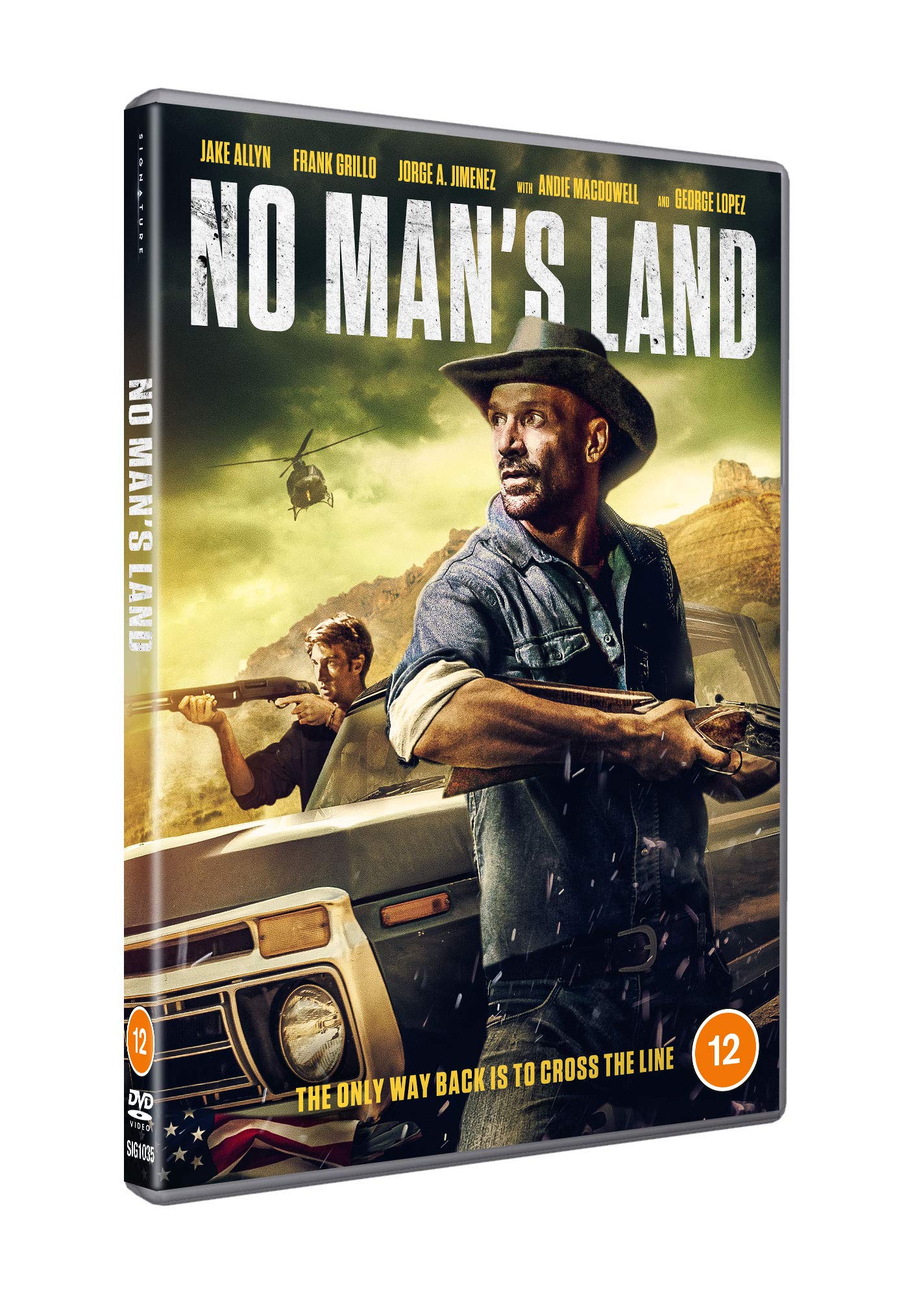 No Man's Land (2021) DVD - Western Action Movie with English Subtitles - Perfect for Movie Nights and Western Film Collectors