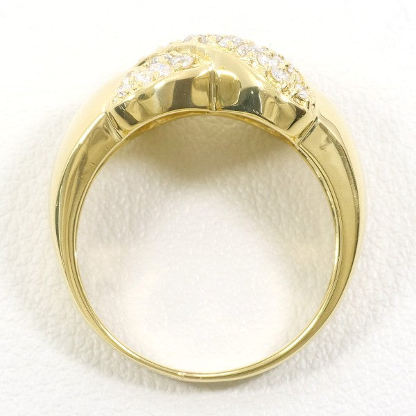 18K Yellow Gold Diamond Ring for Women - Elegant Solitaire Engagement & Wedding Band - Perfect for Proposals, Anniversaries, and Special Occasions