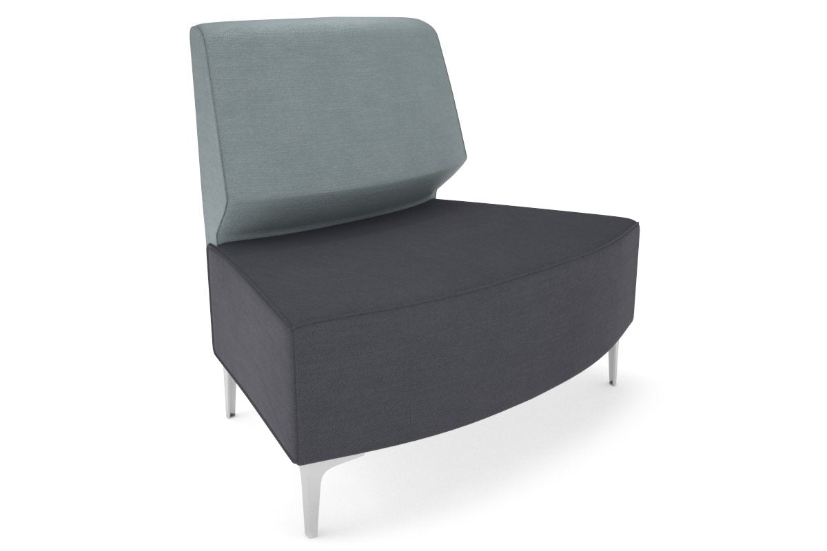 Mondo Round Small Back Lounge Chair - Modern Accent Seating for Living Room, Bedroom, or Office - Perfect for Relaxing and Reading