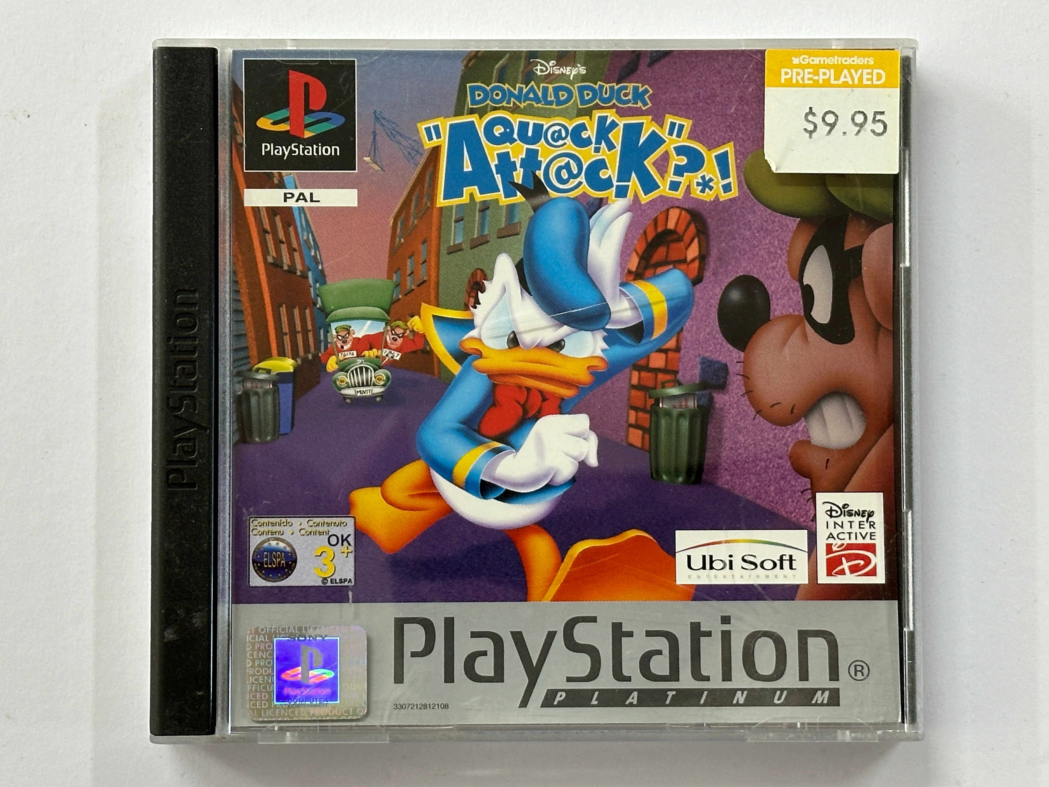 Donald Duck Quack Attack Complete Game in Original Case - Fun Disney Classic for Kids & Collectors - Perfect for Family Game Nights & Nostalgic Play
