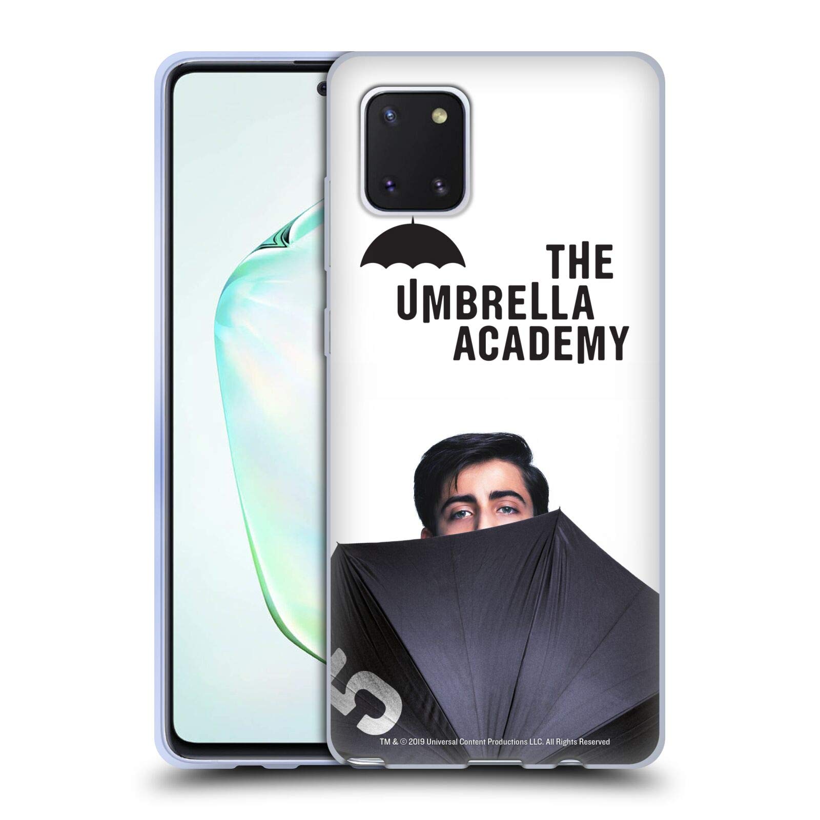 Umbrella Academy Number Five Soft Gel Case for Samsung Galaxy Note10 Lite | Officially Licensed Head Case Designs | Perfect for Fans, Gifts & Everyday Protection