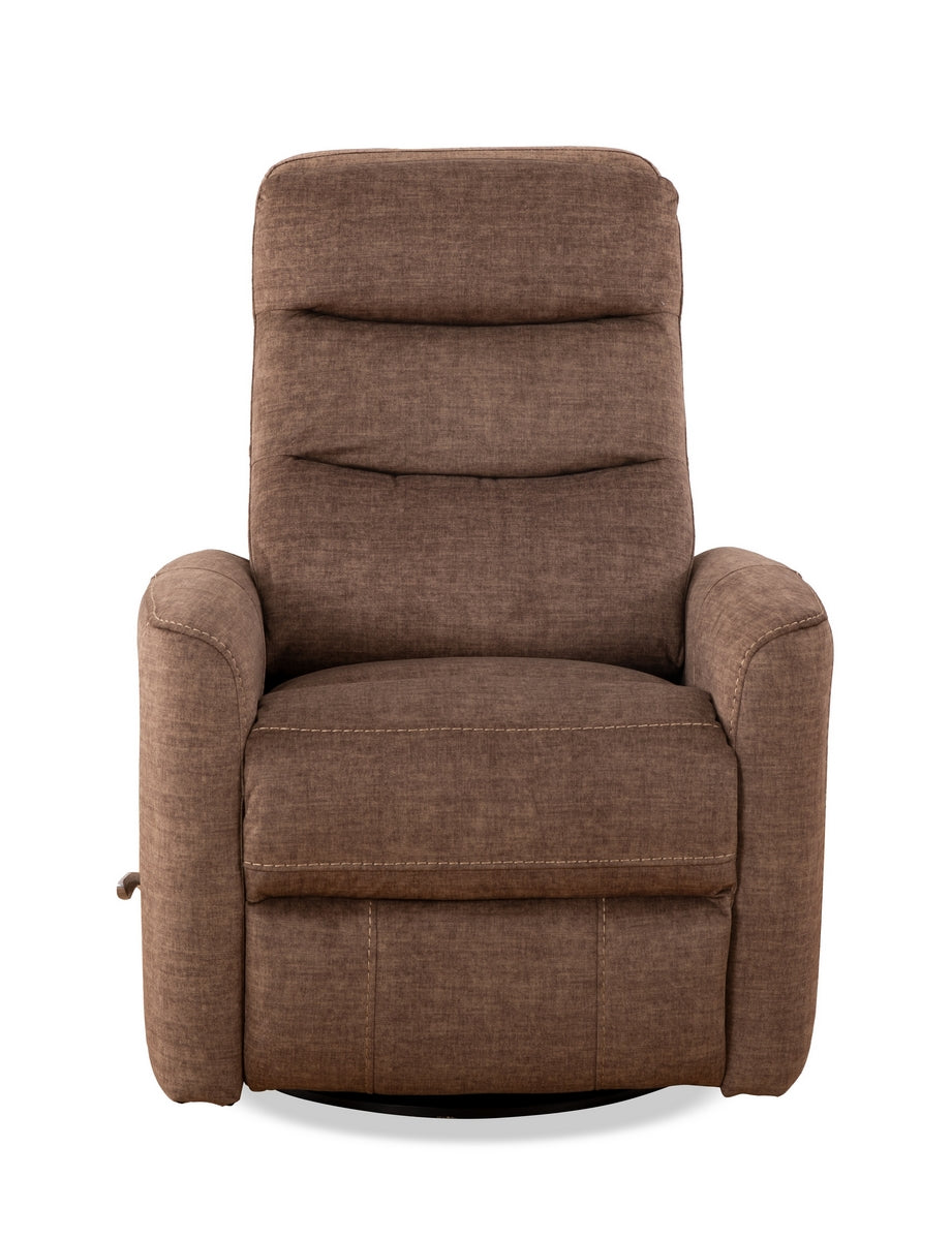 Chocolate Brown Comfort Glide Recliner Chair - Plush PU Leather Power Lift Recliner for Living Room, Home Theater & Elderly Care - Easy Adjustable with Remote Control