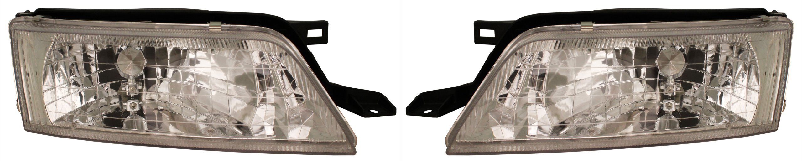 Eagle Eyes Pair Set - Right & Left Headlights Replacement for Improved Night Driving - Compatible with Multiple Car Models - Perfect for Off-Road, Camping & Nighttime Safety