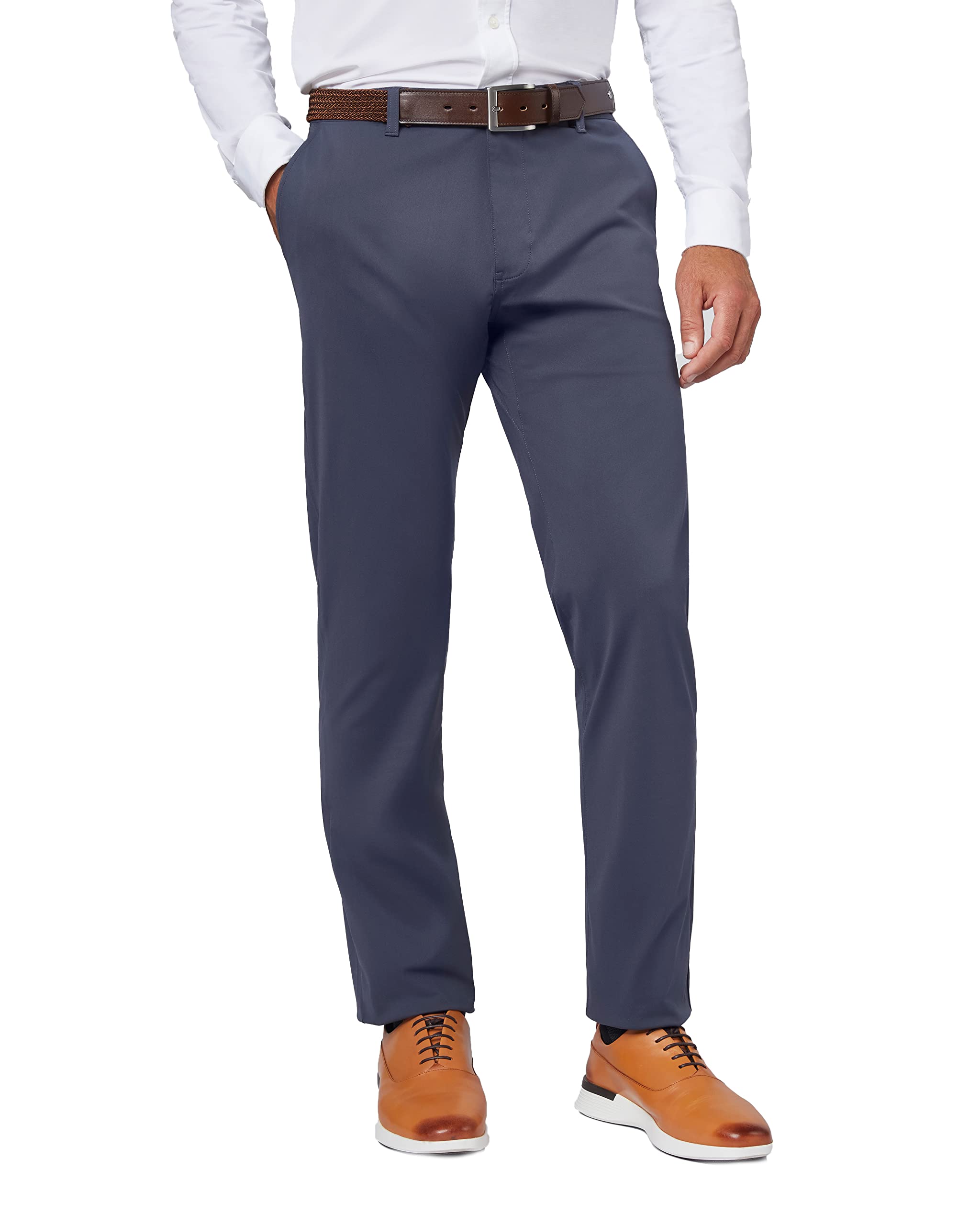 Rhone Commuter Men's Pants - Classic Fit Stretch Dress Pants for Work & Office | Comfortable Straight Leg Casual Pants for Business, Travel & Everyday Wear