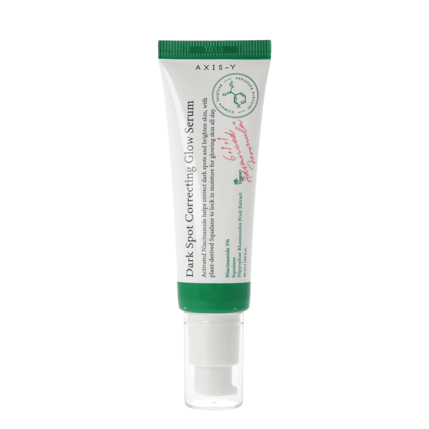 AXIS Y Dark Spot Correcting Glow Serum 50ml - Brightening Facial Treatment for Hyperpigmentation & Uneven Skin Tone | Perfect for Nighttime Skincare Routine & Daily Use