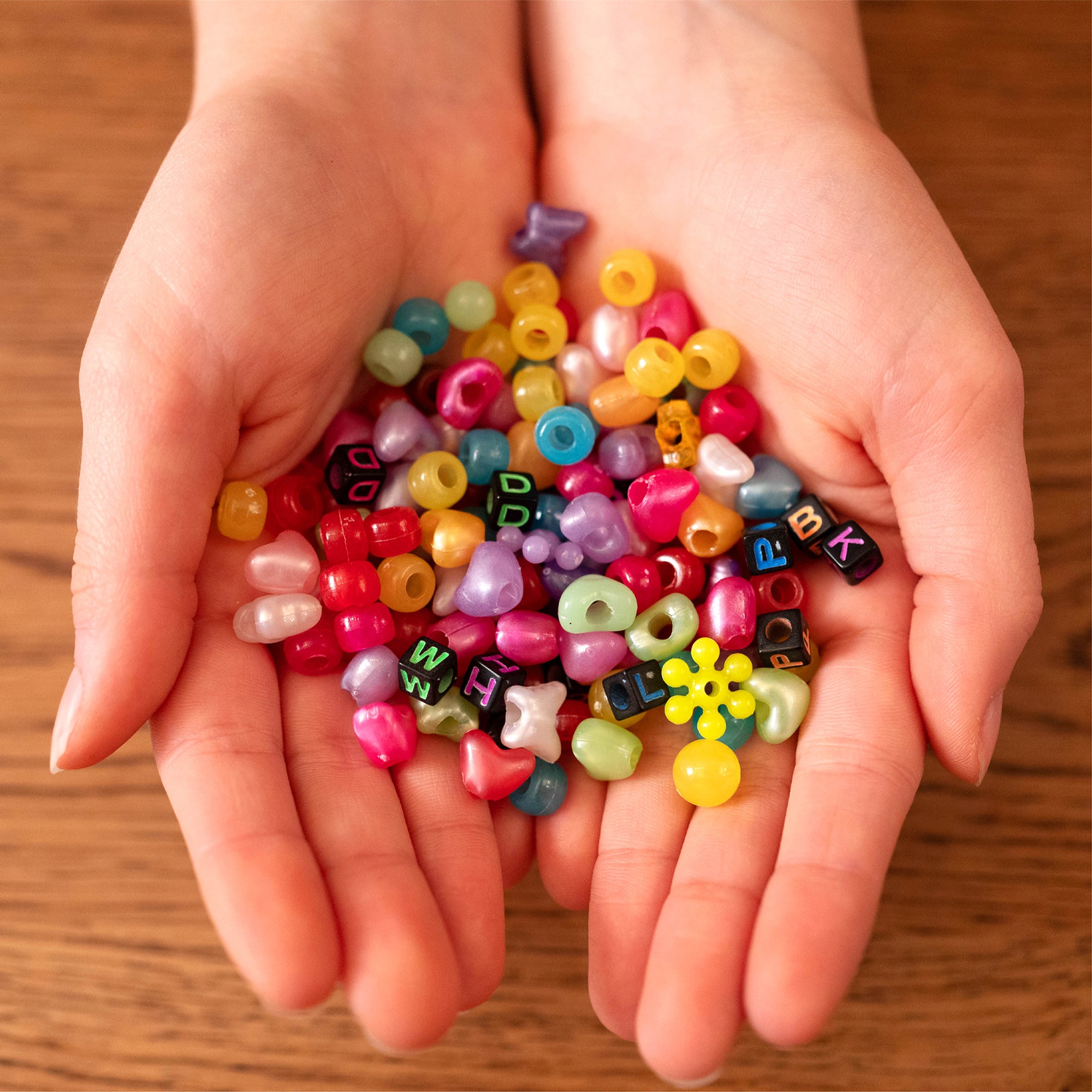 400 Pack Glow in the Dark Beads - Neon Bright DIY Craft Beads for Jewelry Making, Bracelets, Necklaces & Party Decorations (Perfect for Kids Crafts, Nighttime Events & Halloween Costumes)