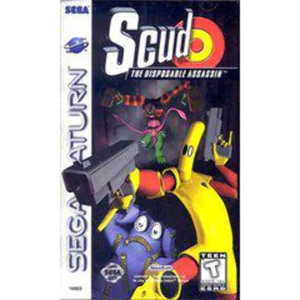 SCUD: The Disposable Assassin - Classic Sega Saturn Video Game | Retro Gaming Collectible | Perfect for Vintage Game Enthusiasts and Collectors