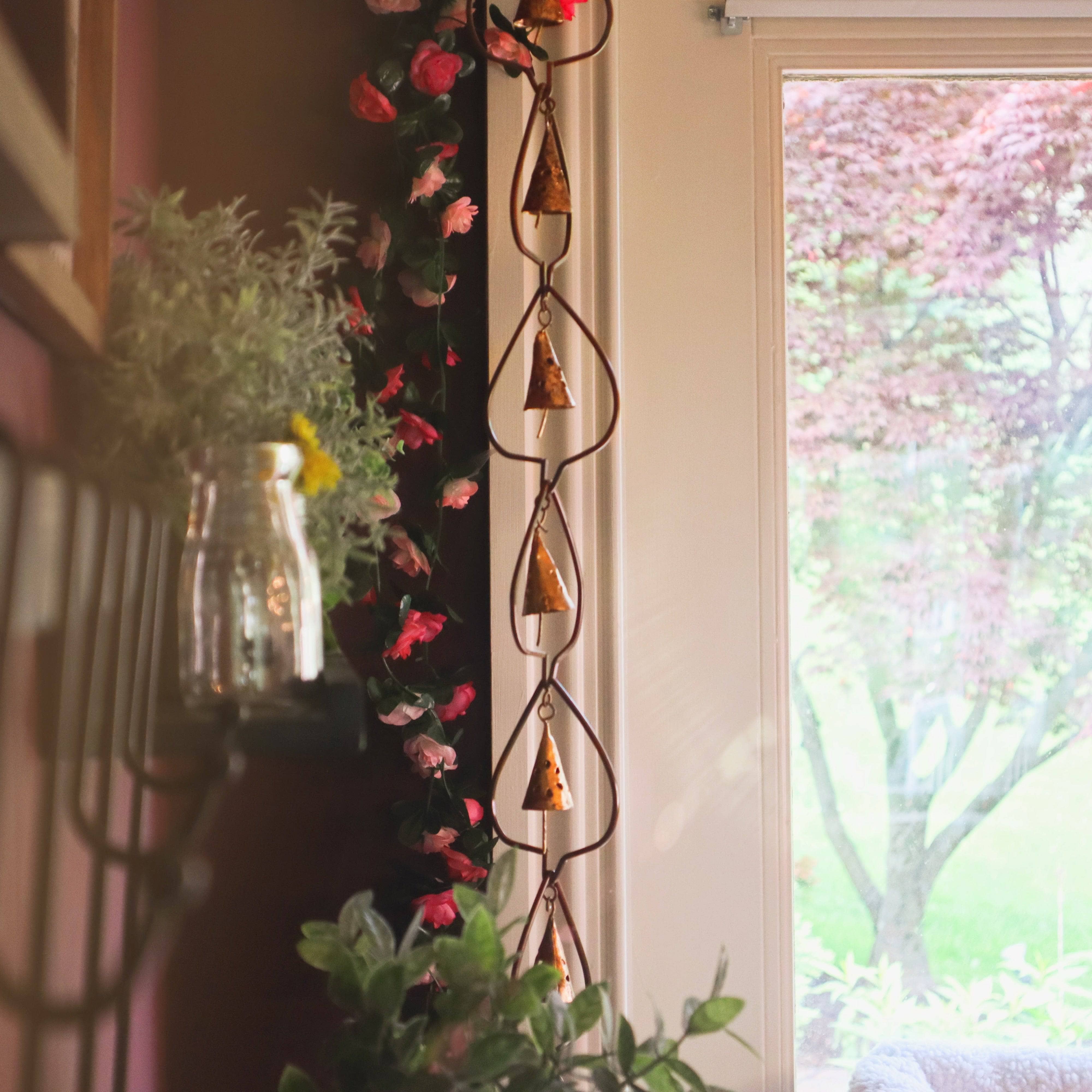 Beautiful Aspen Tree Garden Ornament with Bells - Perfect for Outdoor Decor, Patio, Yard & Garden Landscaping