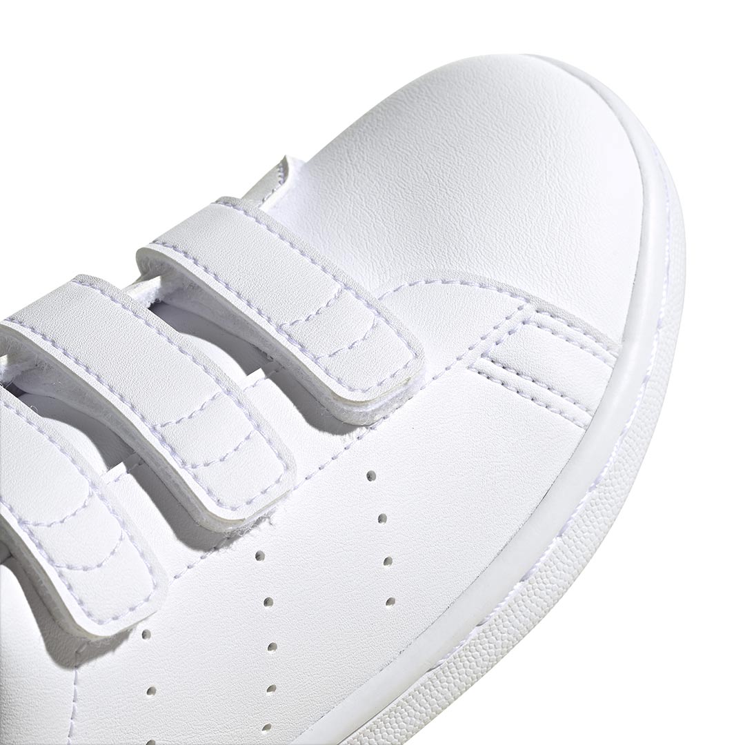 adidas Kids' (Preschool) Stan Smith Sneakers - FX7534 | Comfortable & Stylish White Tennis Shoes for Toddlers & Preschoolers - Perfect for School, Play & Everyday Wear