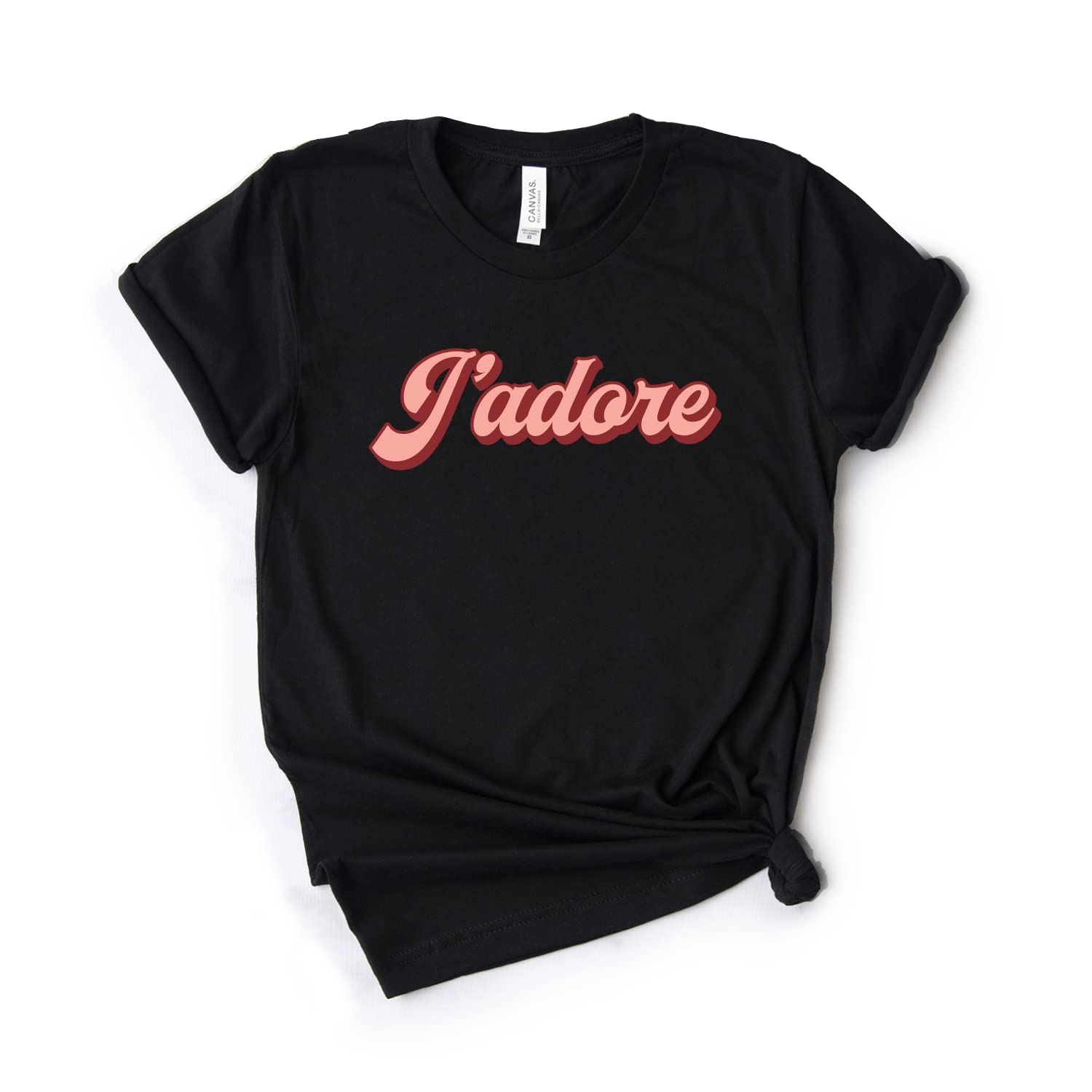 J'adore France Shirt - Paris French T-Shirt - Unisex Softstyle Tee with 'Je T'aime' Print - Perfect Gift for Francophiles & Travel Lovers - Ideal for Casual Wear, Travel Souvenirs & French-Themed Parties