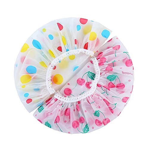 Waterproof Reusable Shower Cap for Women, Men & Kids - MultiCart® Hair Protection for Bathing, Swimming & Spa - Soft & Comfortable Bath & Shower Accessories